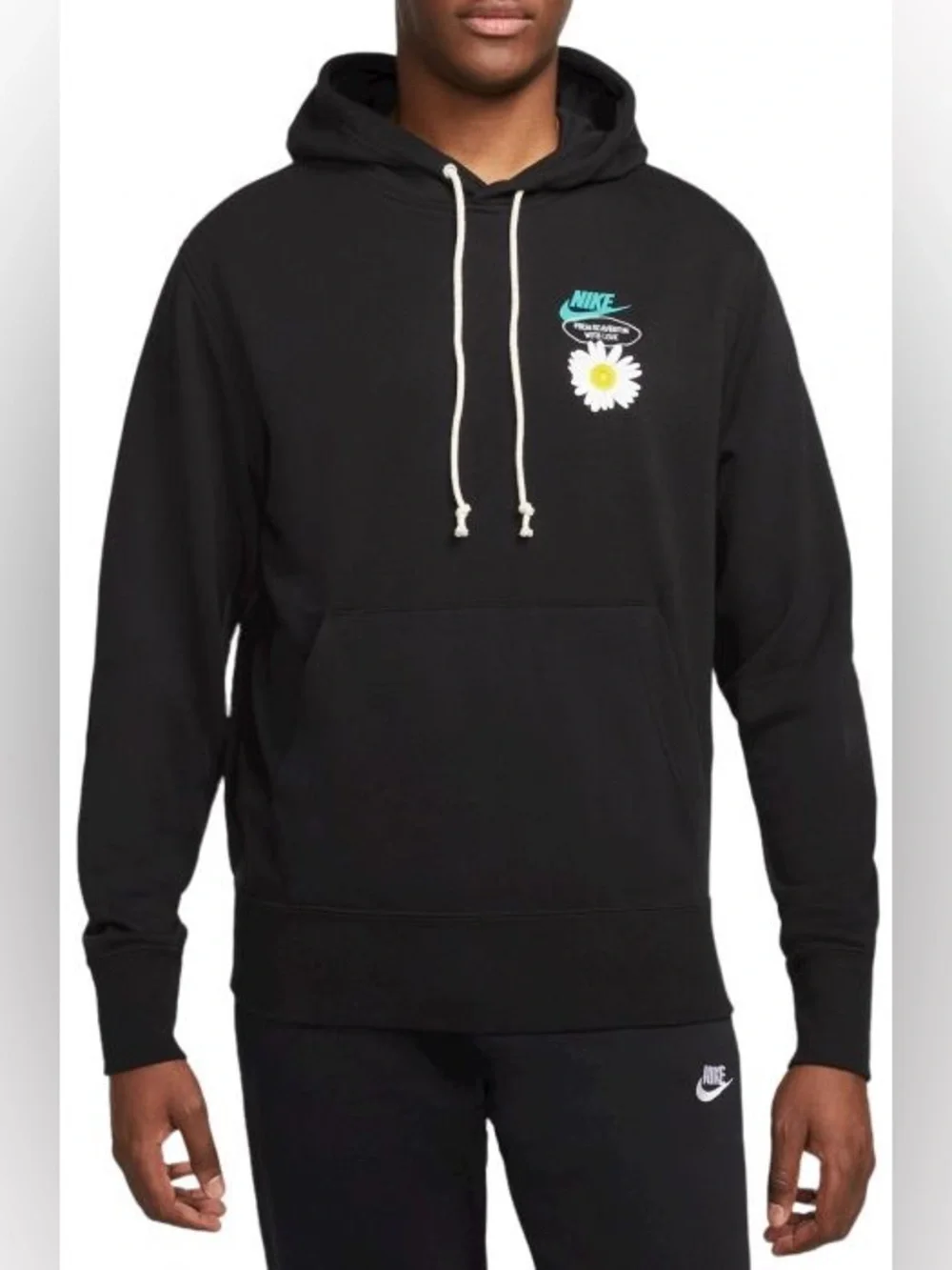 NWT Nike ‘Have A Nike Day’ Daisy Men’s Hoodie, Size Large